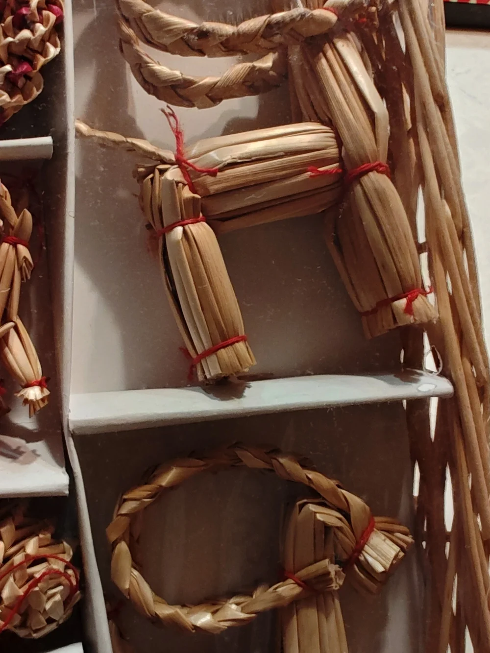 Scandanavian Folk Art Swedish Straw Christmas Ornaments New IKEA